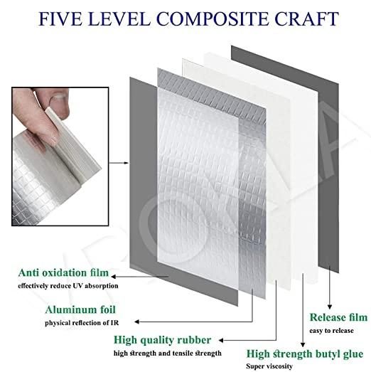 Super Waterproof Aluminum Foil Tape | Butyl Leak Seal
